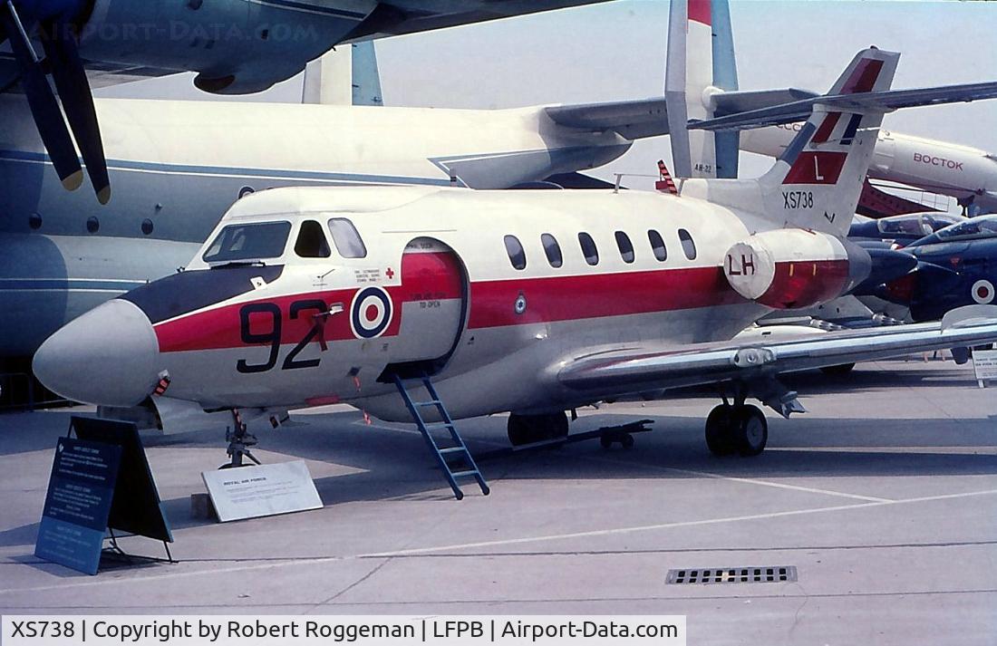 XS738, 1966 Hawker Siddeley HS.125 Dominie T.1 C/N 25077, Coded L.