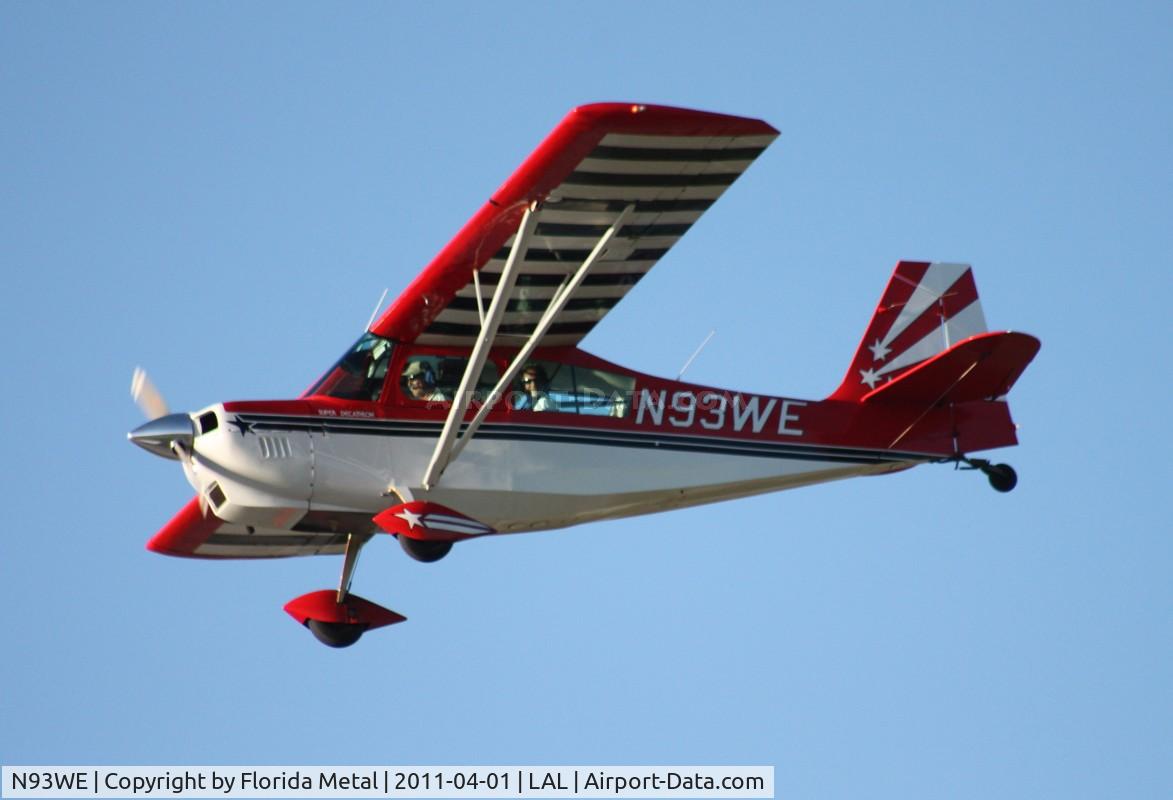 N93WE, 1992 American Champion 8KCAB Super Decathlon C/N 659-92, American Champion 8KCAB