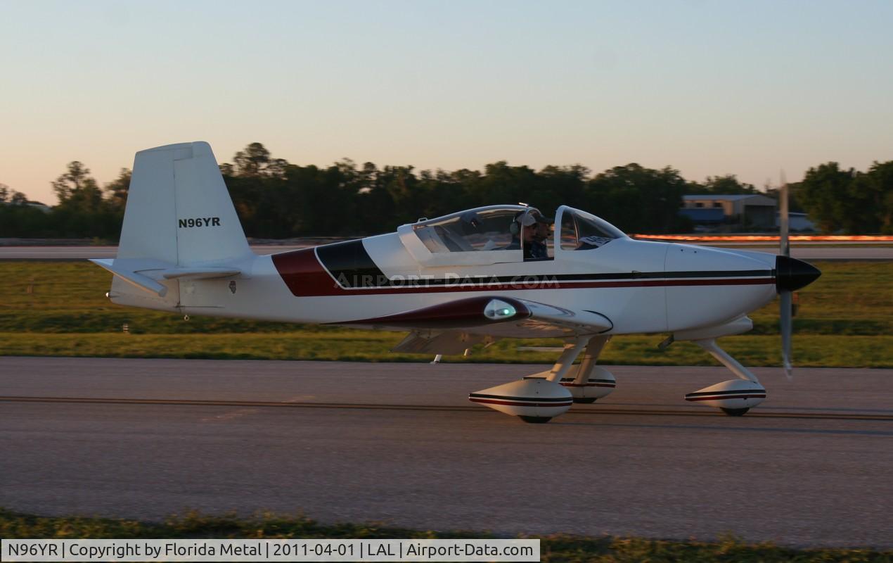 N96YR, Vans RV-9A C/N 90742, Vans RV-9A