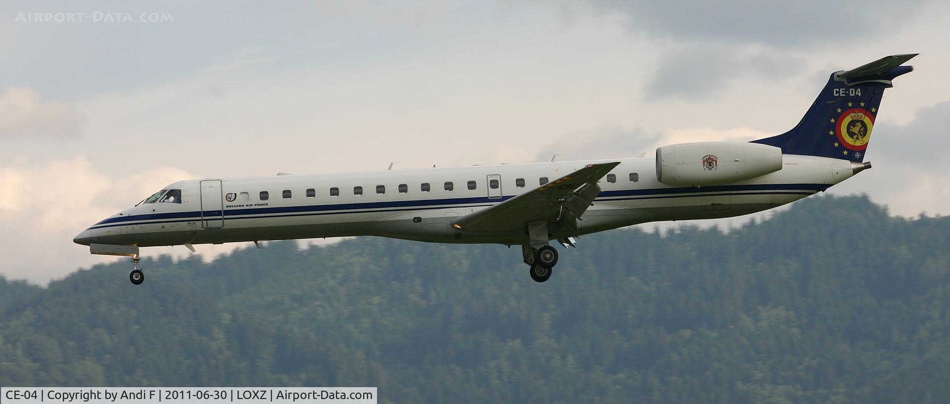 CE-04, 2001 Embraer ERJ-145LR (EMB-145LR) C/N 145548, Belgian Air Force at Airpower11