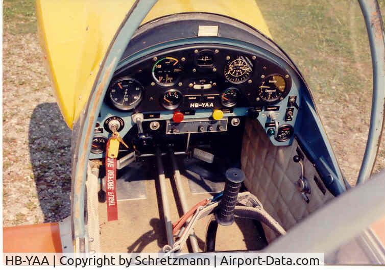 HB-YAA, 1975 Pagasus SW-01 C/N SW-01, Bauzeit ca. 6 1/2 Jahre