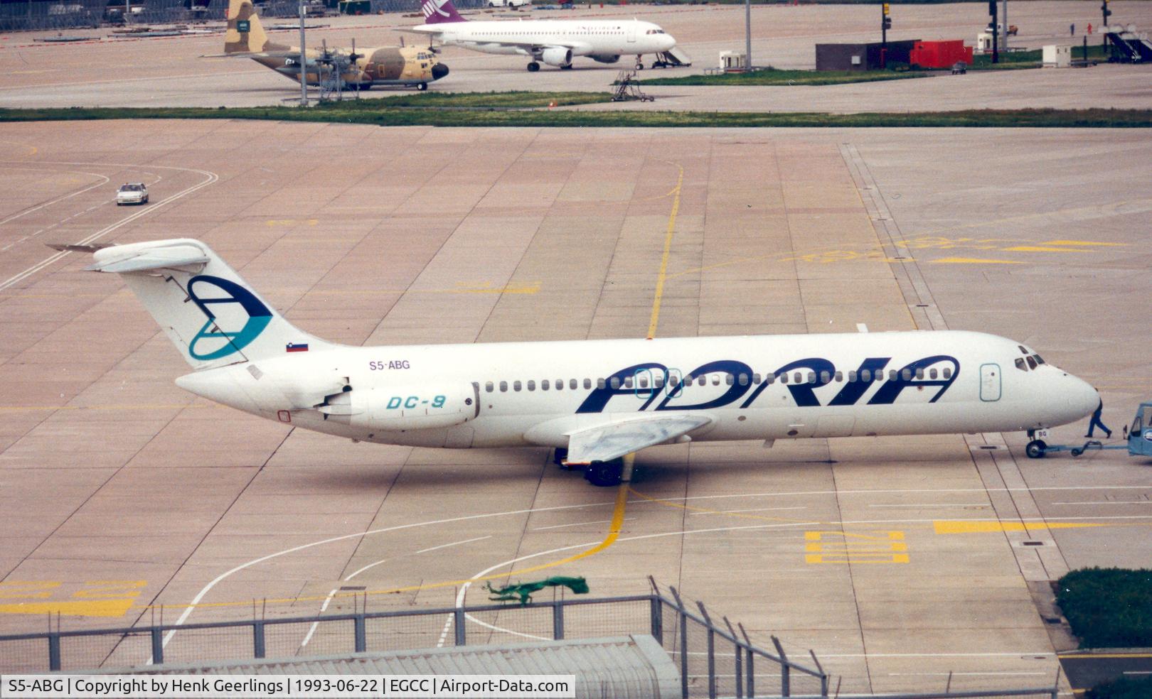 S5-ABG, 1971 Douglas DC-9-33(RC) C/N 47530, Adria , ex YU-AHW