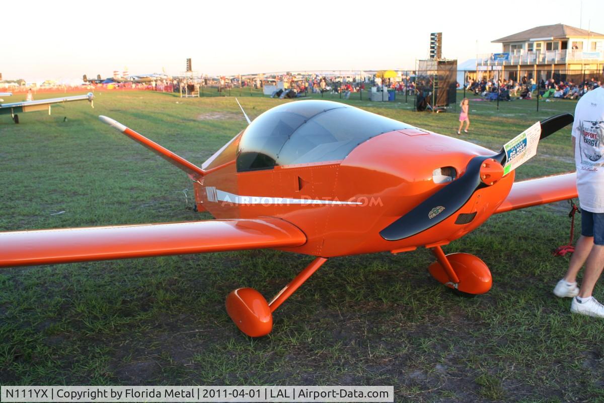 N111YX, Sonex Waiex C/N W0082, Waiex
