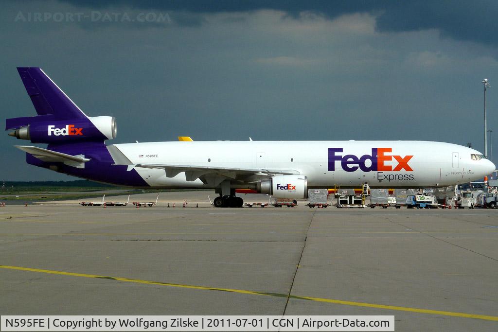 N595FE, 1993 McDonnell Douglas MD-11F C/N 48553, visitor