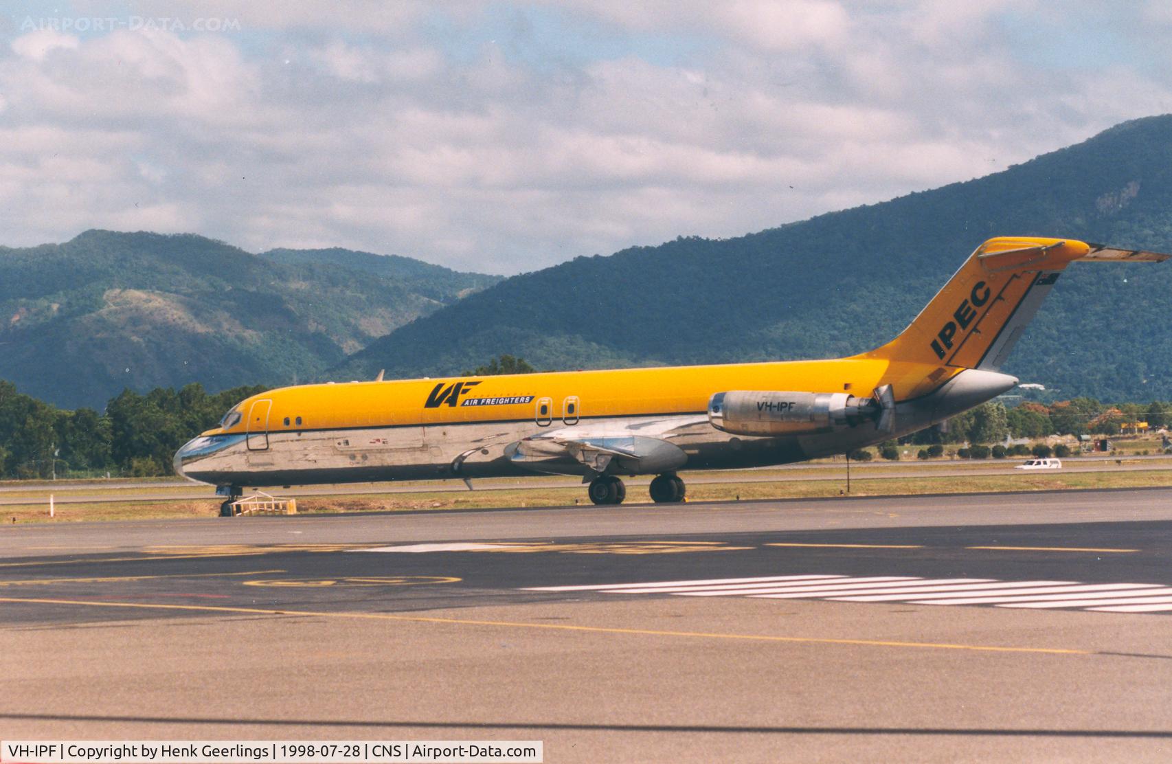 VH-IPF, 1969 Douglas DC-9-33F (CF) C/N 47408, IPEC