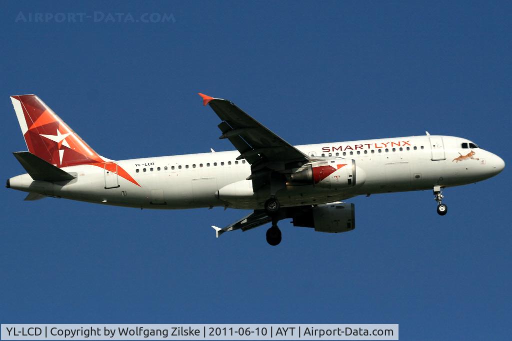 YL-LCD, 1992 Airbus A320-211 C/N 359, visitor