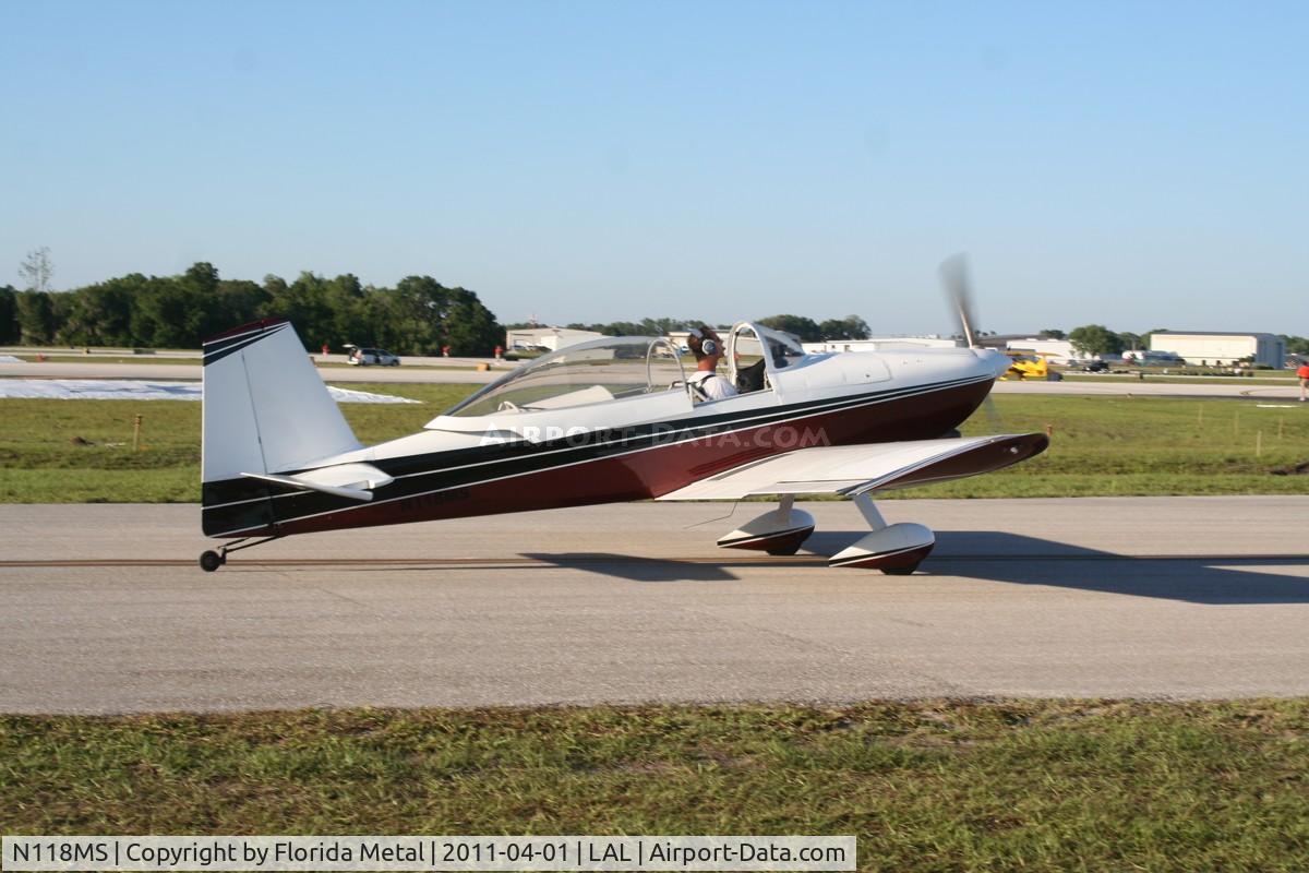 N118MS, 2001 Vans RV-8 C/N 1819, Vans RV-8