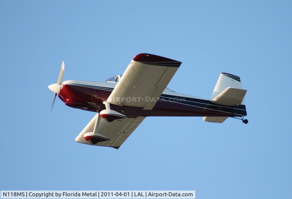 N118MS, 2001 Vans RV-8 C/N 1819, Vans RV-8
