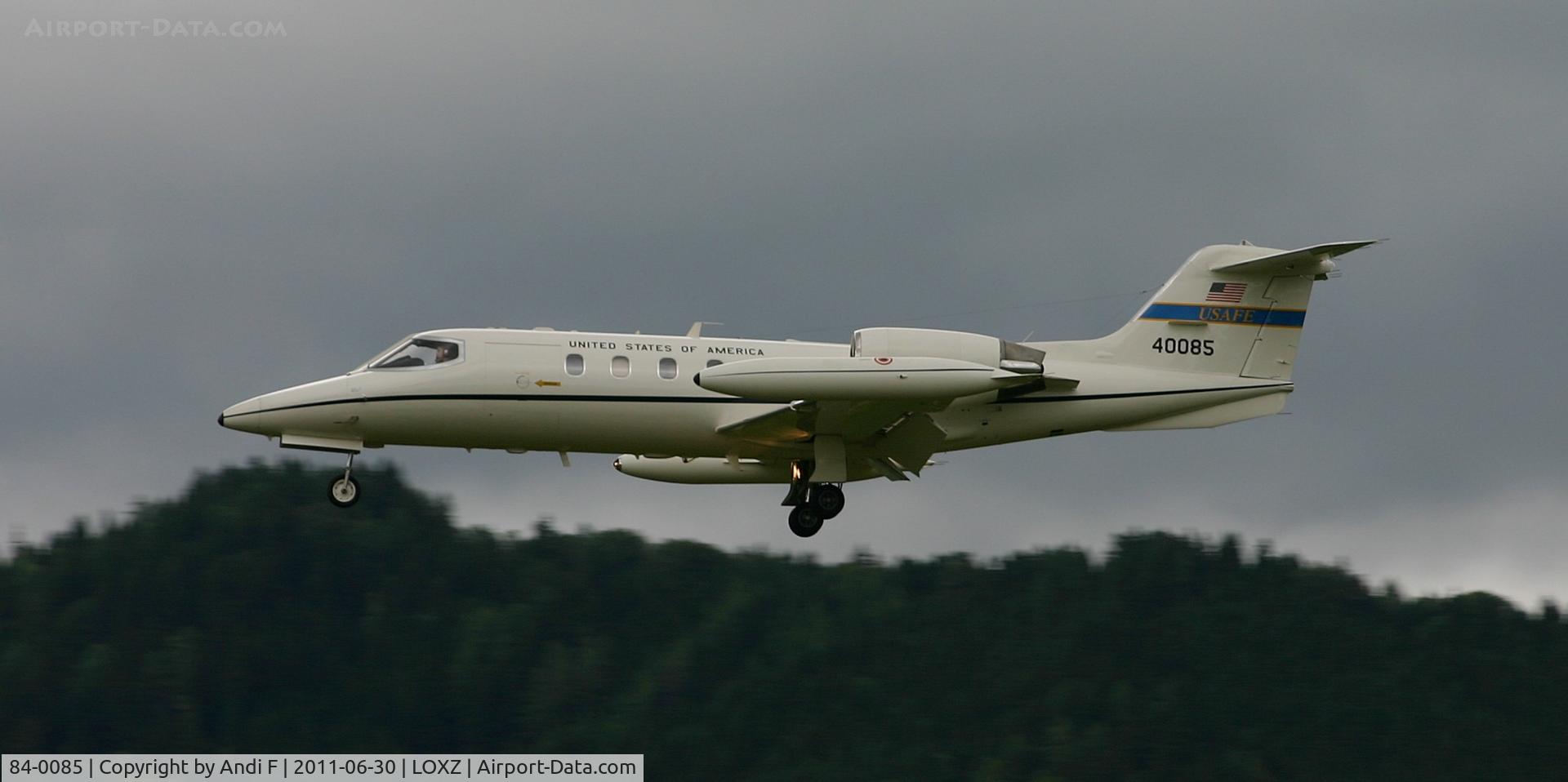 84-0085, 1984 Gates Learjet C-21A C/N 35A-531, USAF C-21 at Airpower11
