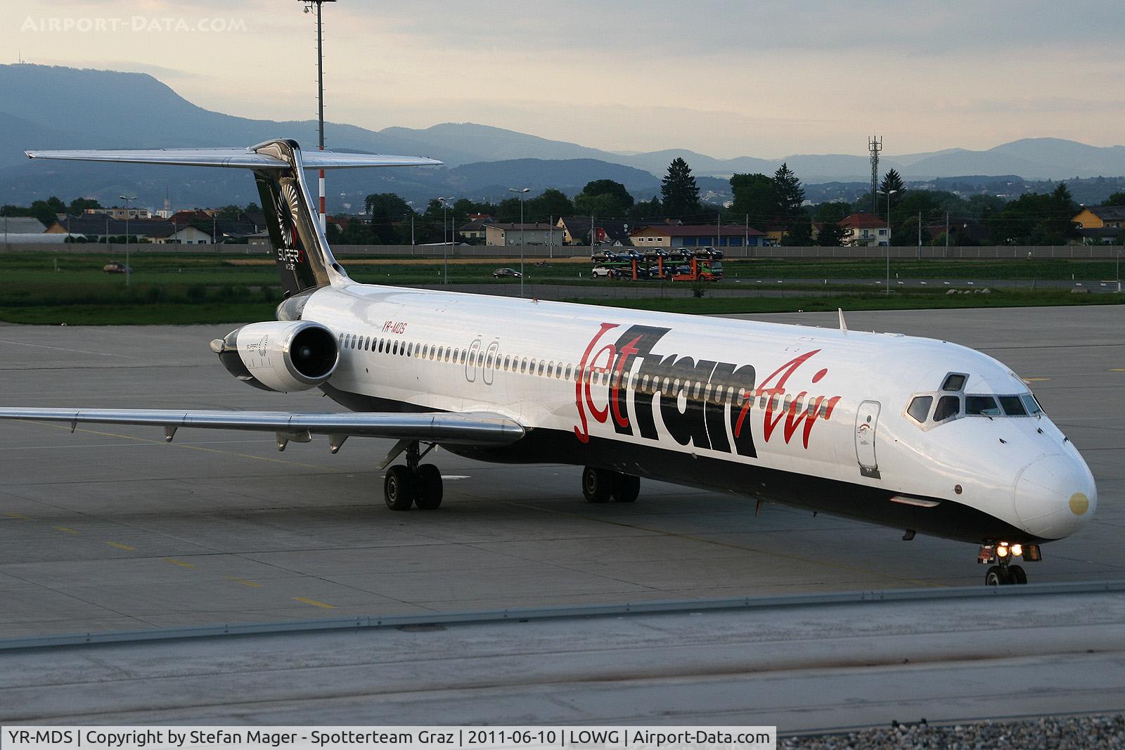 YR-MDS, 1982 McDonnell Douglas MD-82 (DC-9-82) C/N 48098, Jet Tran Air MD-80