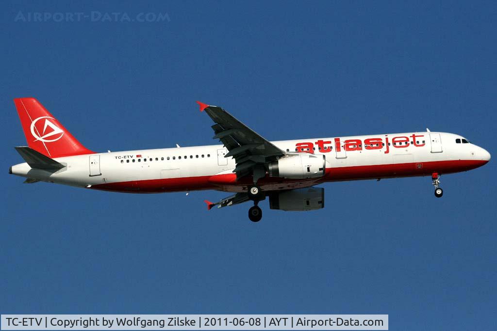 TC-ETV, 2003 Airbus A321-231 C/N 1950, visitor