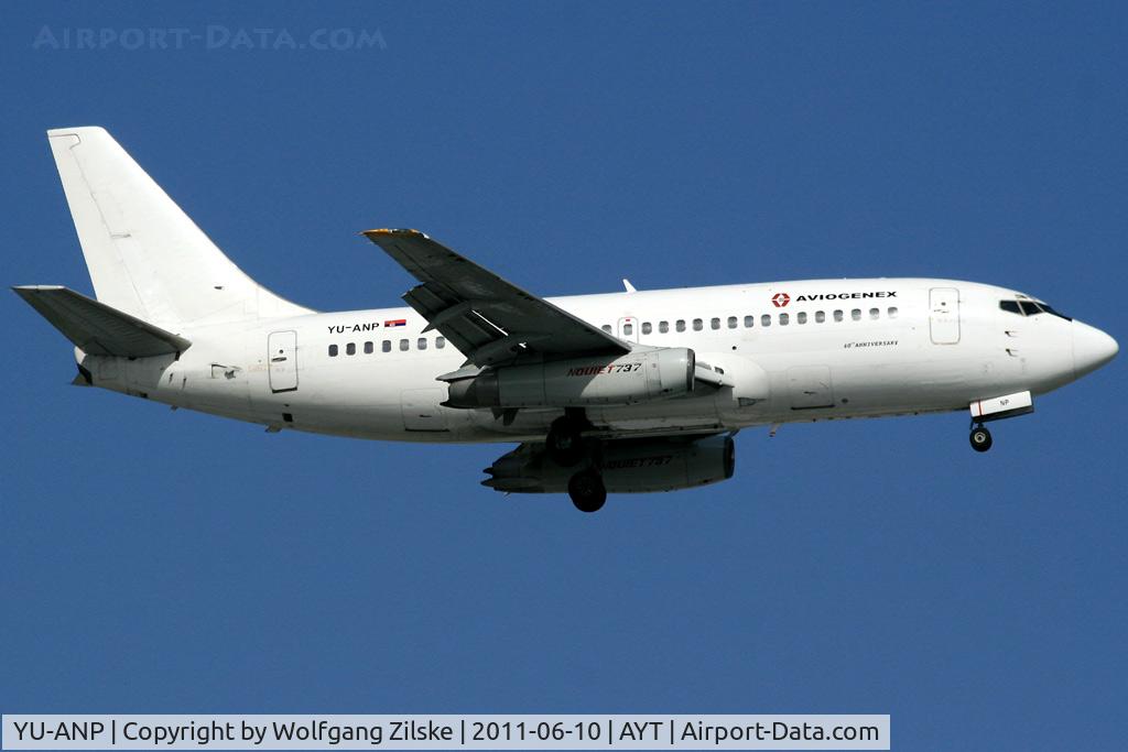 YU-ANP, 1987 Boeing 737-2K3 C/N 23912, visitor