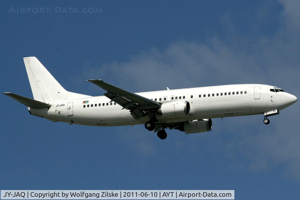 JY-JAQ, 1995 Boeing 737-46J C/N 27826, visitor