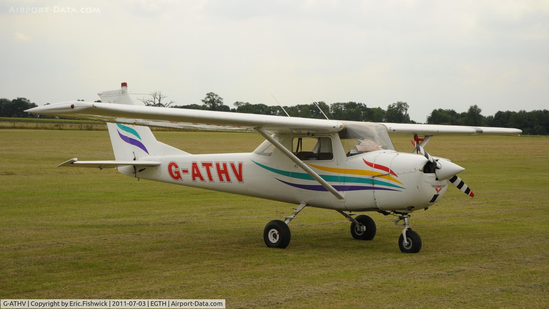 G-ATHV, 1966 Cessna 150F C/N 150-62019, G-ATHV at Shuttleworth Military Pagent Air Display, July 2011