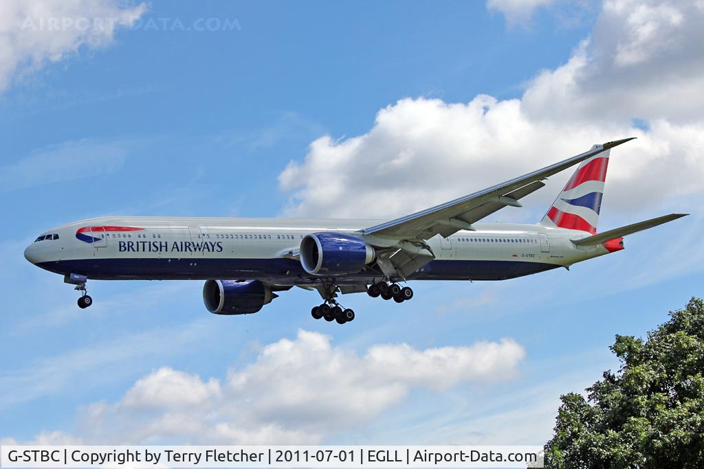 G-STBC, 2010 Boeing 777-36N/ER C/N 38287, 2010 Boeing 777-336ER, c/n: 40542 at Heathrow