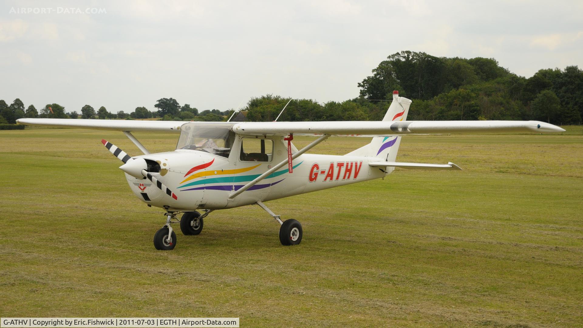 G-ATHV, 1966 Cessna 150F C/N 150-62019, G-ATHV at Shuttleworth Military Pagent Air Display, July 2011