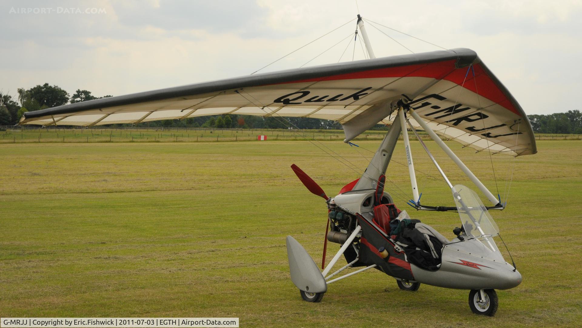 G-MRJJ, 2003 Mainair Pegasus Quik C/N 7940, G-MRJJ at Shuttleworth Military Pagent Air Display, July 2011