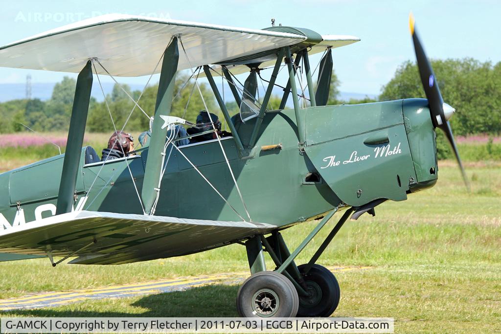 G-AMCK, 1941 De Havilland DH-82A Tiger Moth II C/N 84641, 1941 De Havilland DH82A Tiger Moth, c/n: 84641 giving pleasure rides at 2011 Open Day
