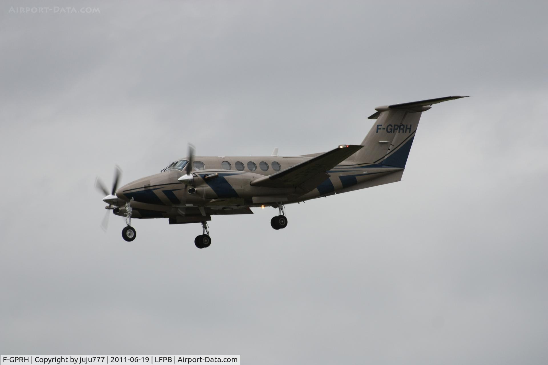 F-GPRH, 1994 Beech 300LW Super King Air C/N FA-226, on transtis at Le Bourget
