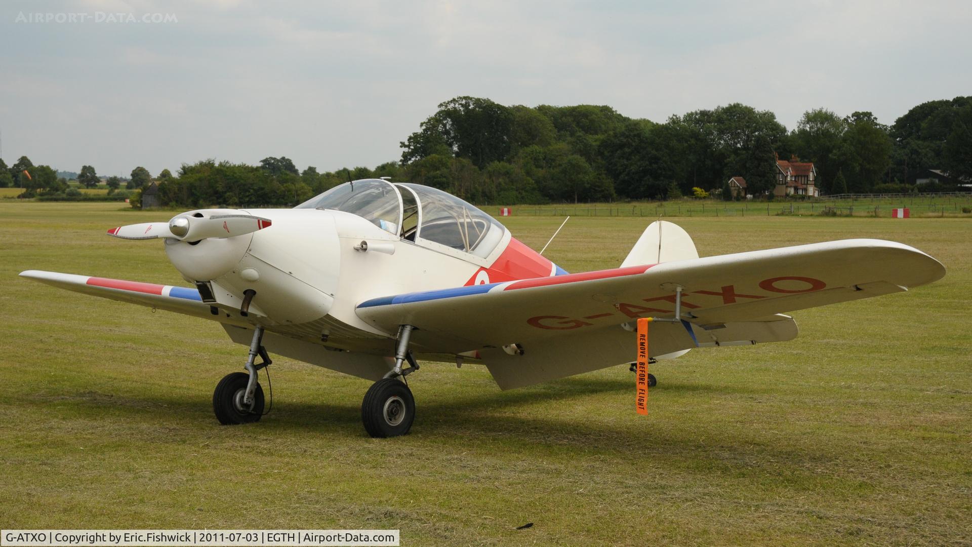 G-ATXO, 1951 SIPA 903 C/N 41, 3. G-ATXO at Shuttleworth Military Pagent Air Display, July 2011