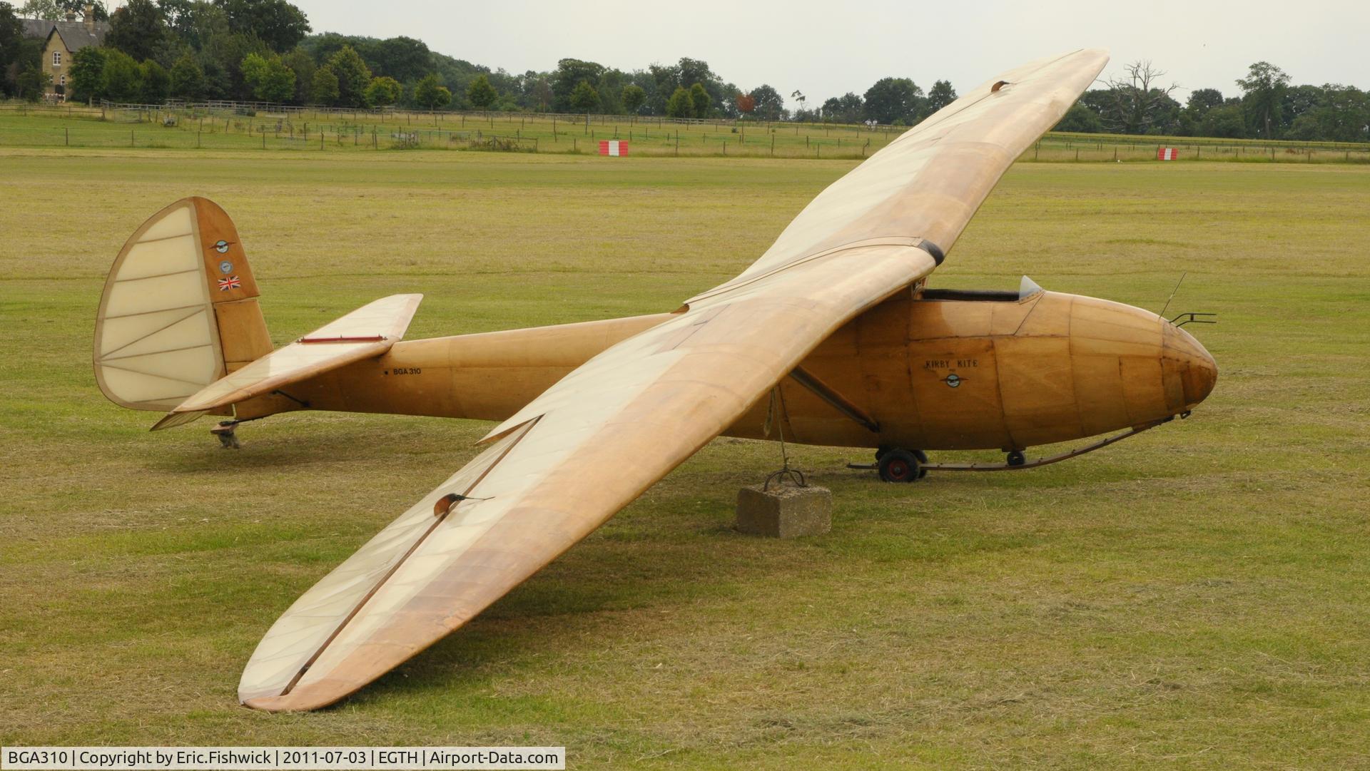 BGA310, 1937 Slingsby T-6 Kite 1 C/N 258B, 2. BGA 310 - Slingsby T6 Kirby Kite at Shuttleworth Military Pagent Air Display, July 2011