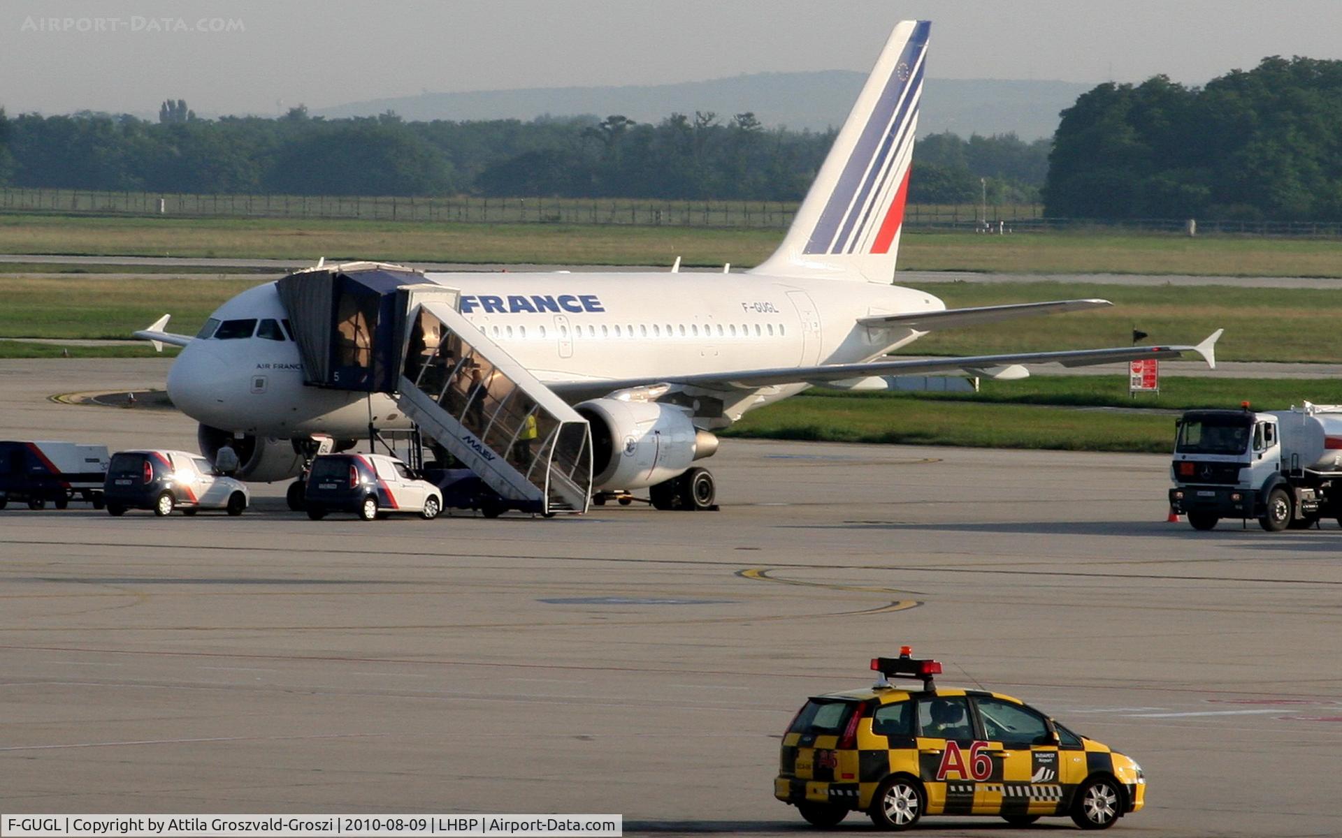 F-GUGL, 2006 Airbus A318-111 C/N 2686, Budapest Internationale Airport, Ferihegy II. Terminal