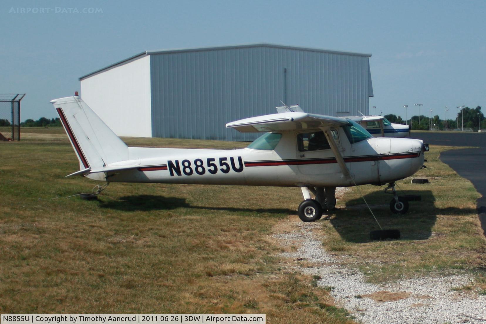 N8855U, 1976 Cessna 150M C/N 15078007, 1976 Cessna 150M, c/n: 15078007
