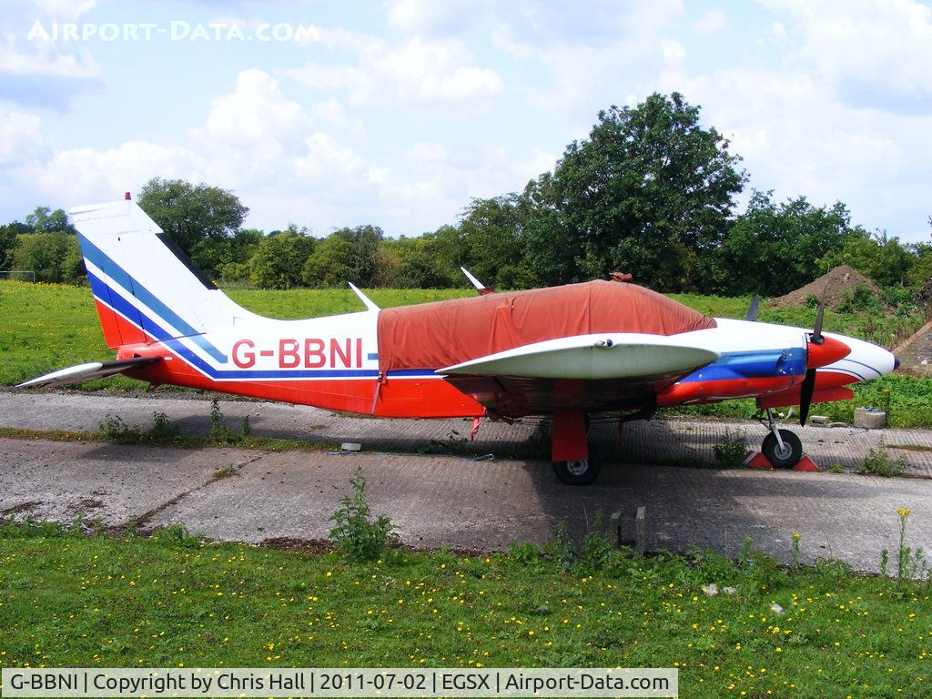 G-BBNI, 1973 Piper PA-34-200 Seneca C/N 34-7350312, North Weald resident