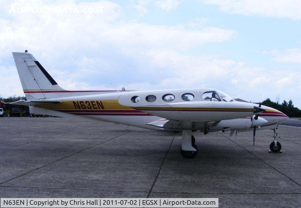 N63EN, 1972 Cessna 340 C/N 340-0063, at the Air Britain flyin