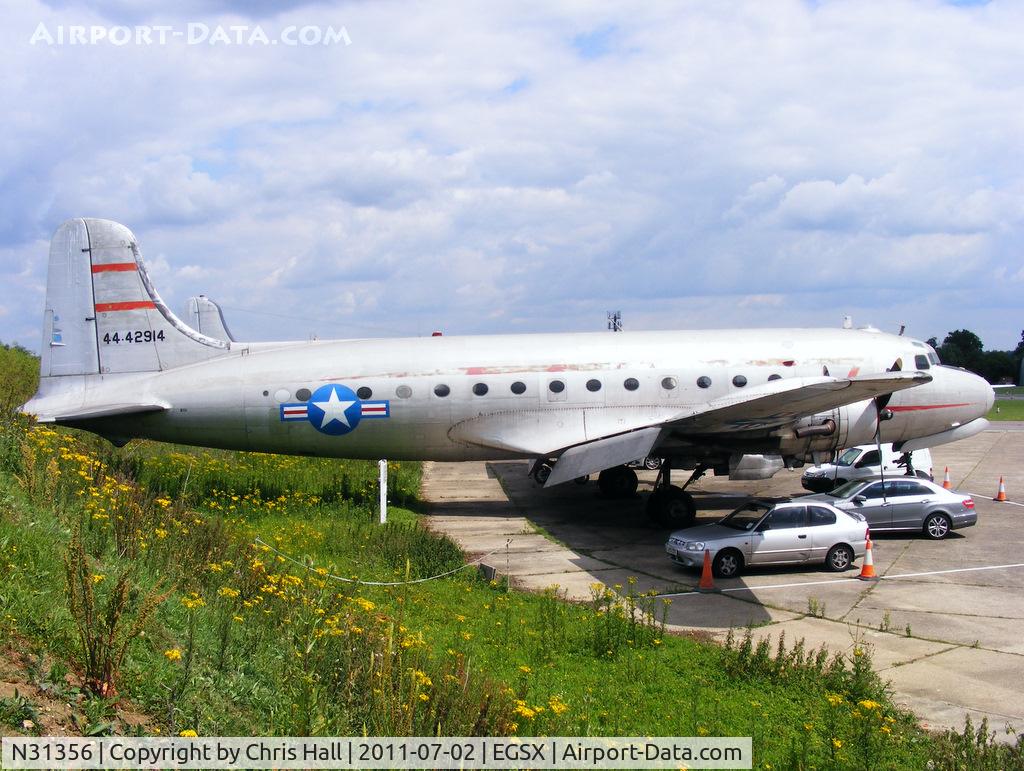 N31356, 1946 Douglas DC-4-1009 C/N D4-26, North Weald resident