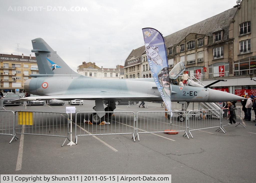 03, Dassault Mirage 2000C C/N 03, Displayed during an Exhibition by the French Air Force