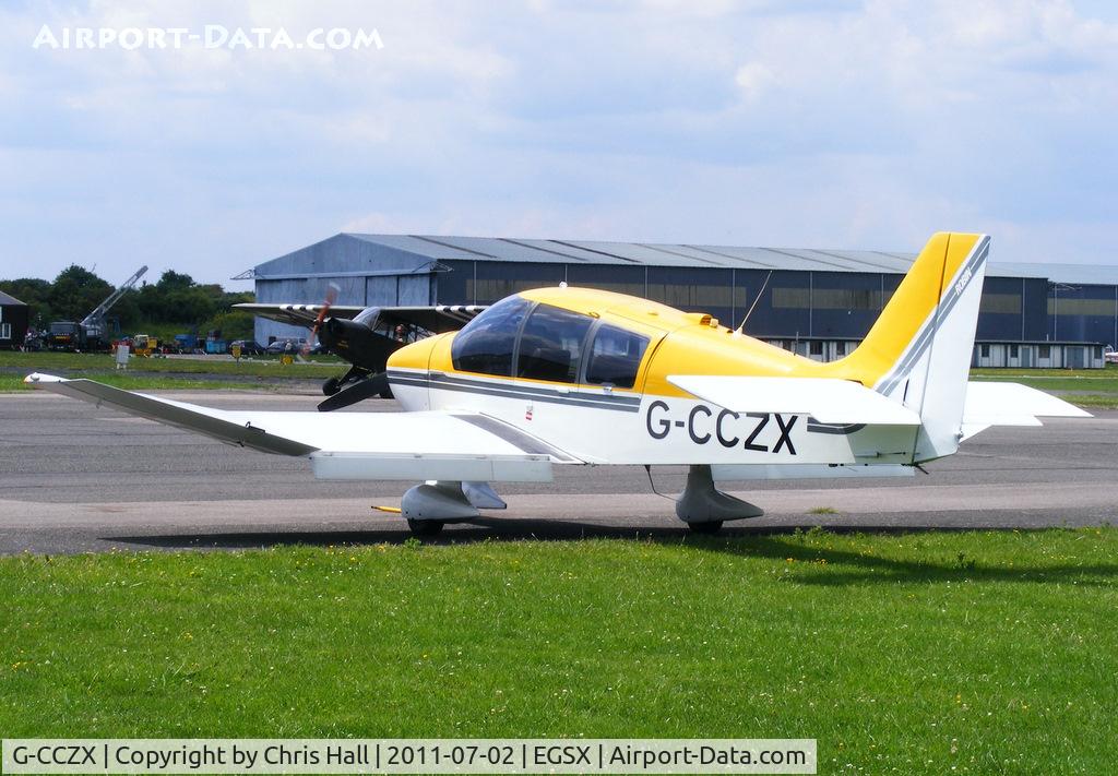 G-CCZX, 1992 Robin DR-400-180 Regent Regent C/N 2127, at the Air Britain flyin