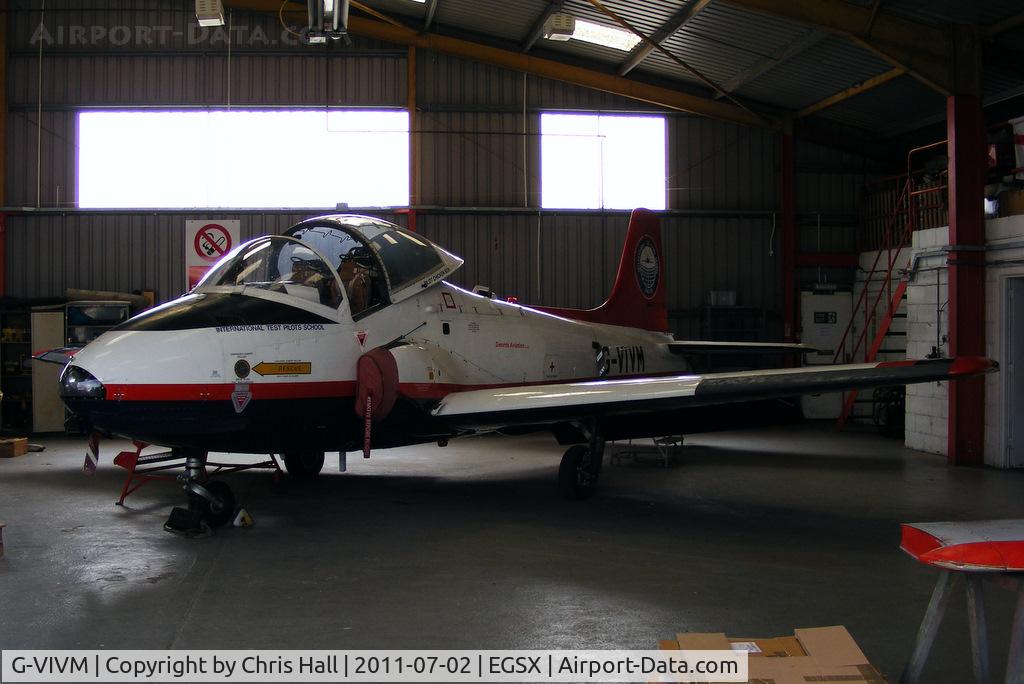 G-VIVM, 1964 BAC 84 Jet Provost T.5P C/N PAC/W/23907, North Weald resident