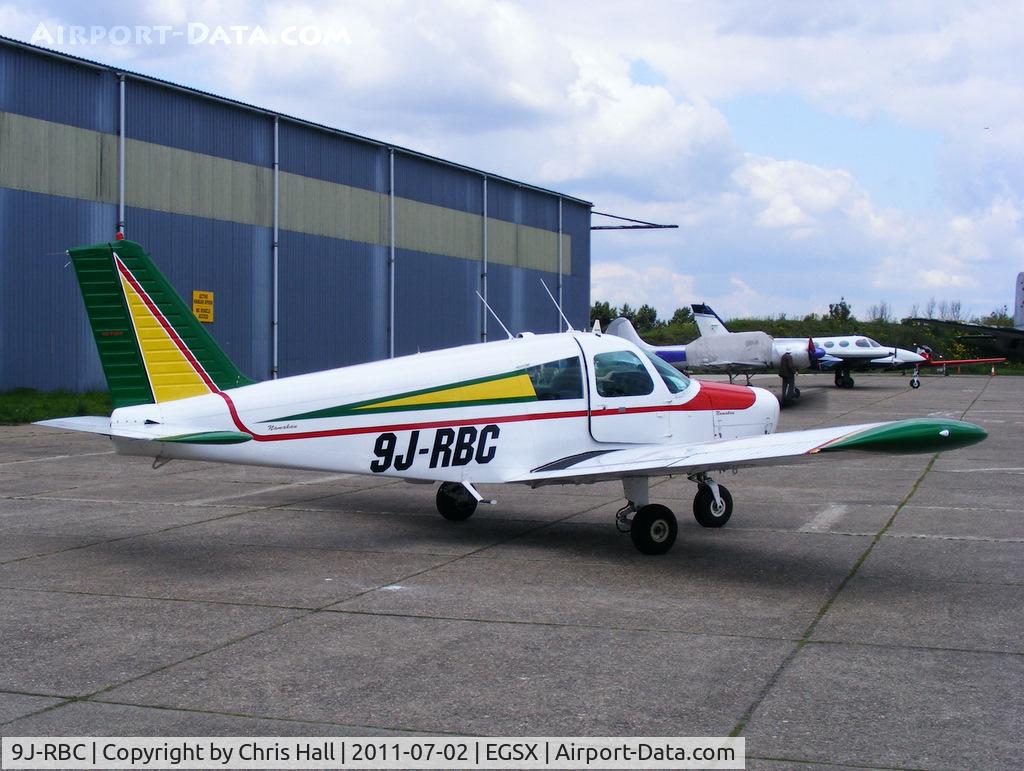 9J-RBC, 1965 Piper PA-28-140 Cherokee C/N 28-20693, at the Air Britain flyin
