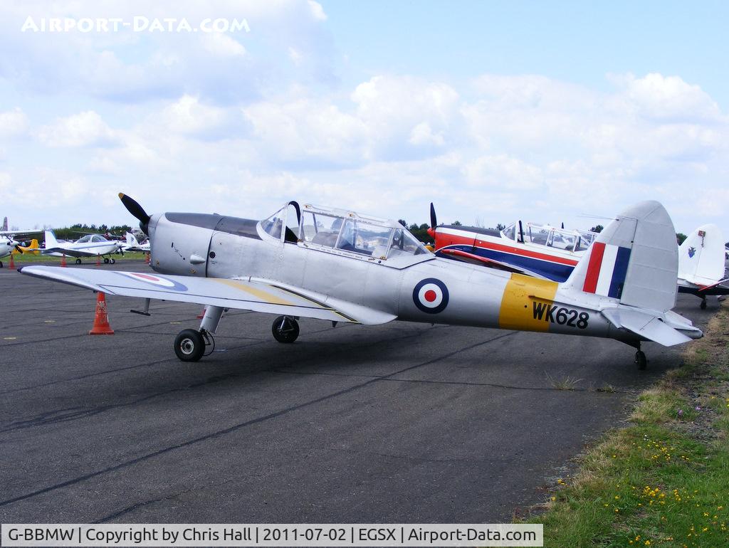 G-BBMW, 1950 De Havilland DHC-1 Chipmunk T.10 C/N C1/0641, at the Air Britain flyin