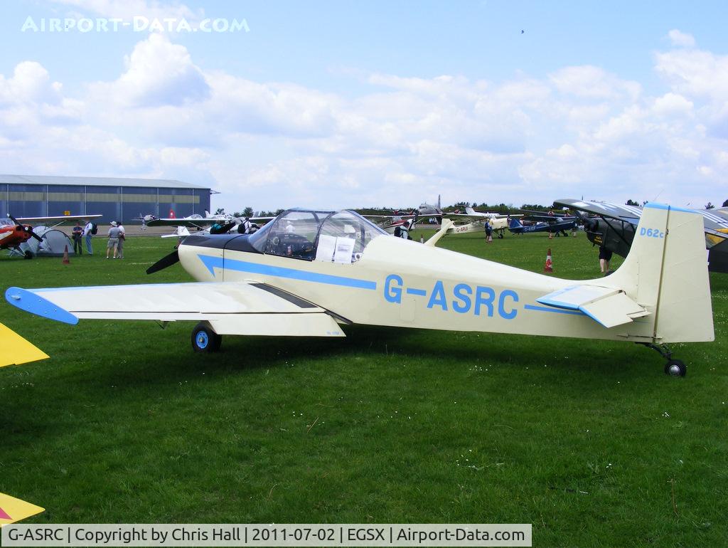 G-ASRC, 1964 Druine D.62C Condor C/N RAE/609, at the Air Britain flyin