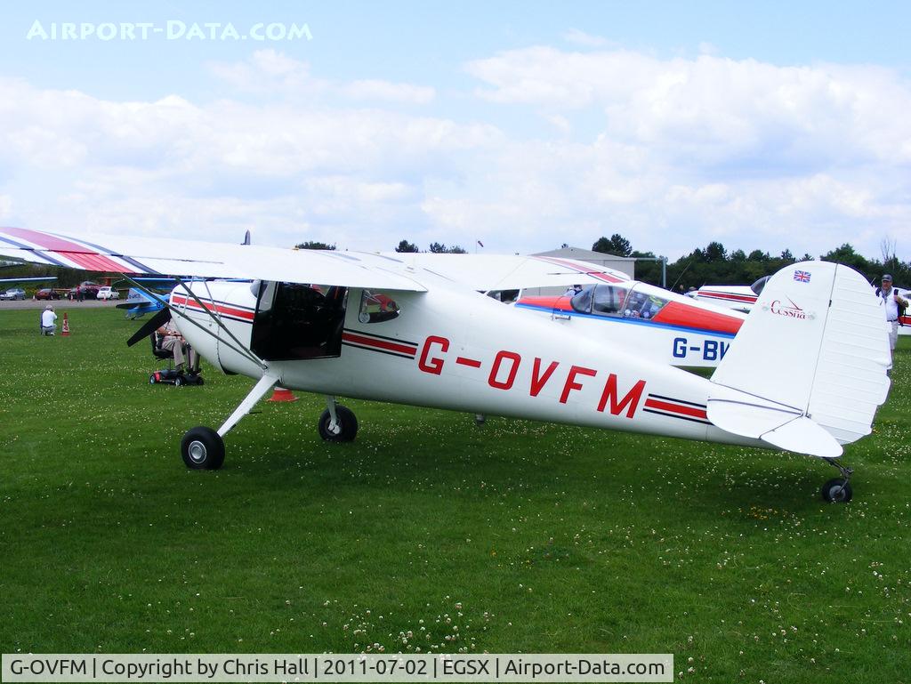 G-OVFM, 1948 Cessna 120 C/N 14720, at the Air Britain flyin