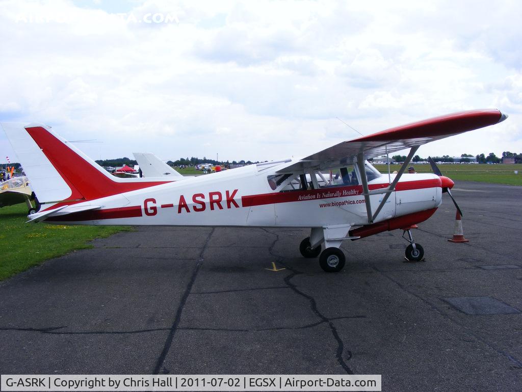 G-ASRK, 1964 Beagle A-109 Airdale C/N B.538, at the Air Britain flyin