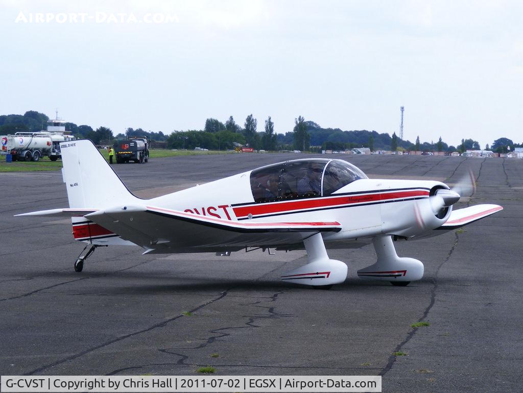 G-CVST, 2003 Jodel D-140E Mousquetaire IV C/N PFA 251-13384, at the Air Britain flyin