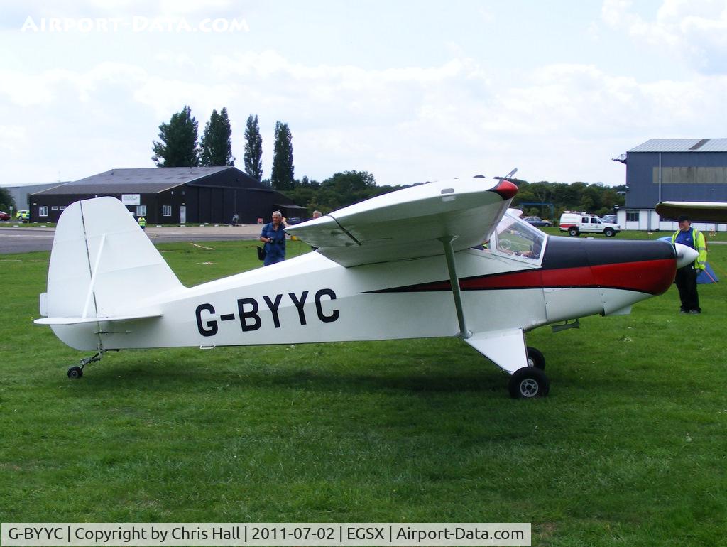 G-BYYC, 2000 Hapi Cygnet SF-2A C/N PFA 182-12311, at the Air Britain flyin