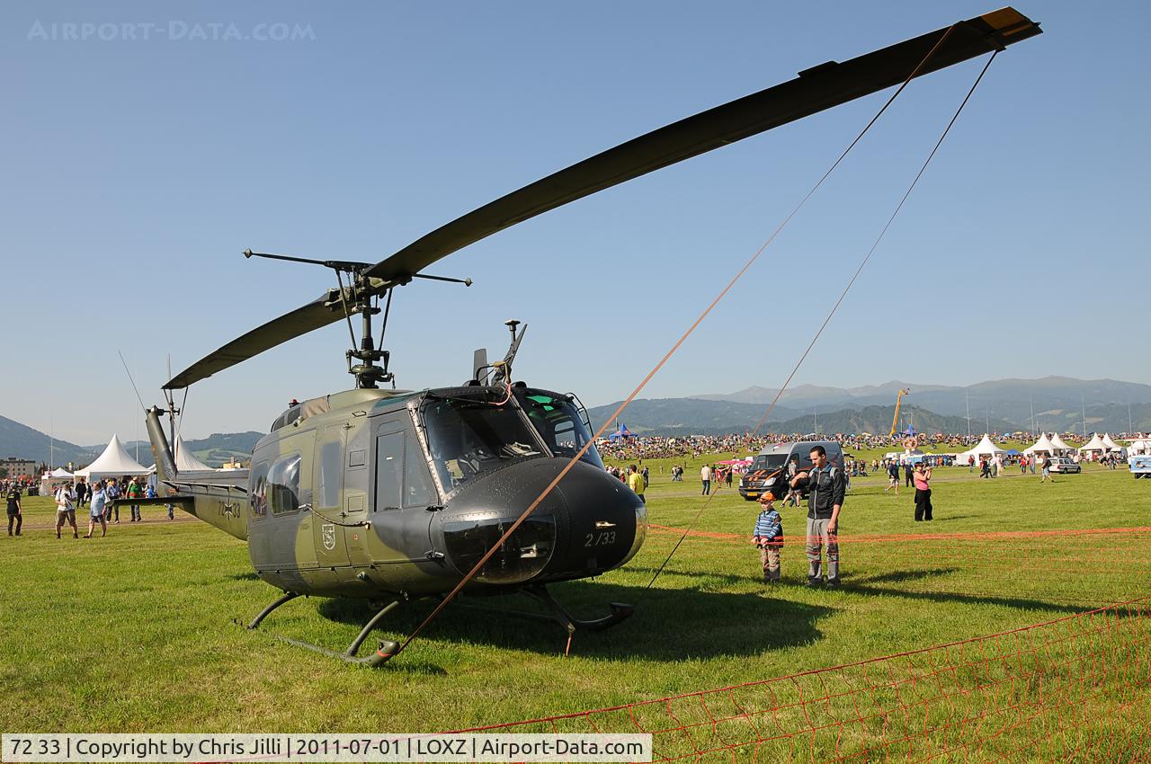 72 33, Bell (Dornier) UH-1D Iroquois (205) C/N 8353, German Air Force