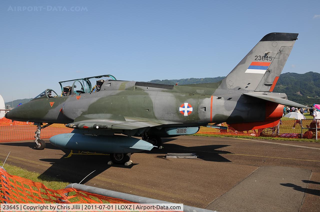 23645, Soko G-4 Super Galeb C/N 025, Serbian Air Force