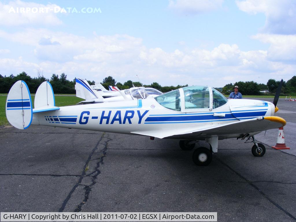 G-HARY, 1966 Alon A-2 Aircoupe C/N A-188, at the Air Britain flyin
