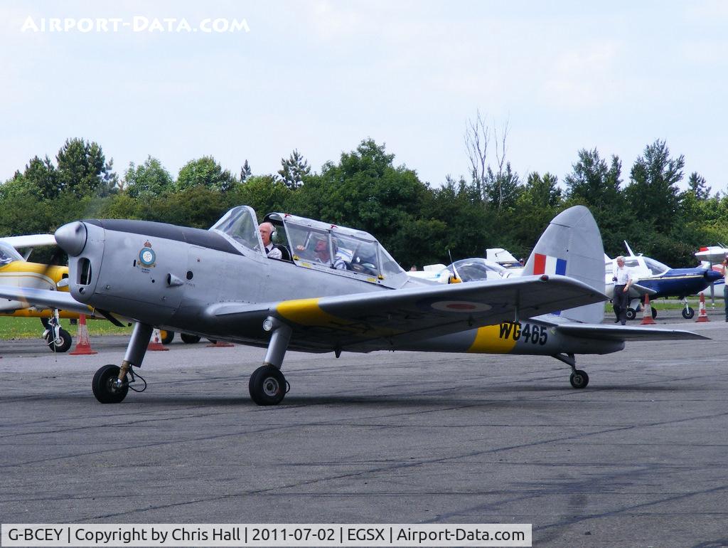 G-BCEY, 1951 De Havilland DHC-1 Chipmunk T.10 C/N C1/0515, at the Air Britain flyin