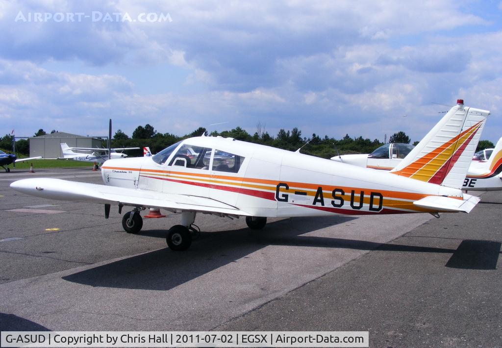 G-ASUD, 1964 Piper PA-28-180 Cherokee C/N 28-1654, at the Air Britain flyin