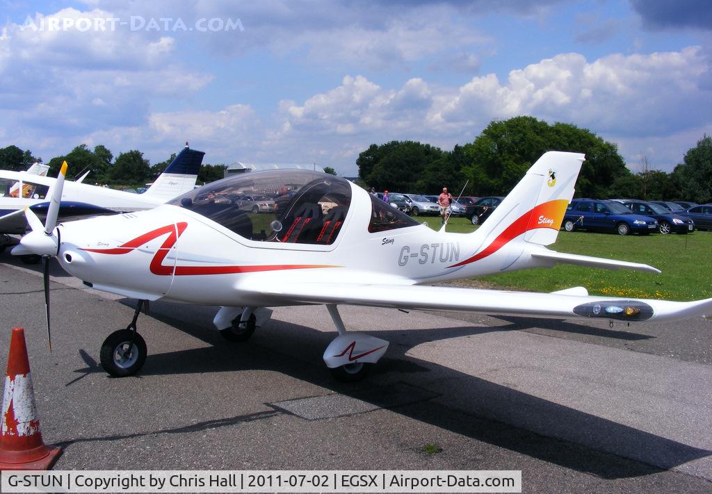 G-STUN, 2011 TL Ultralight TL-2000 Sting Carbon C/N LAA 347-14897, at the Air Britain flyin