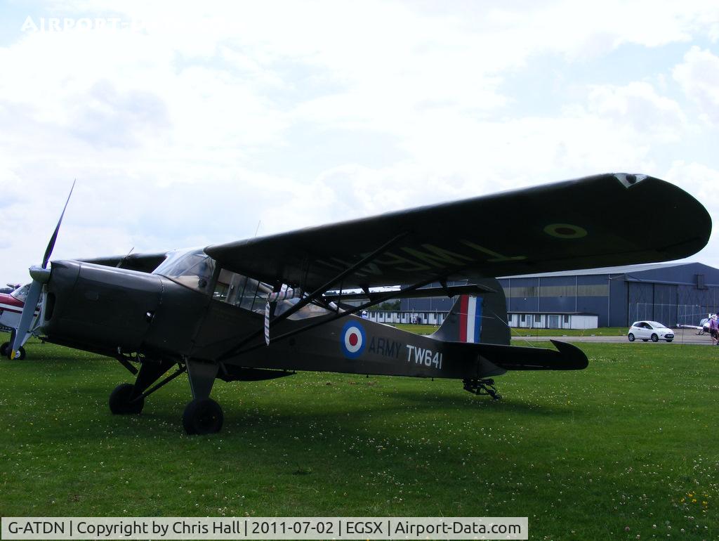 G-ATDN, 1965 Beagle A-61 Terrier 2 C/N B.638, at the Air Britain flyin