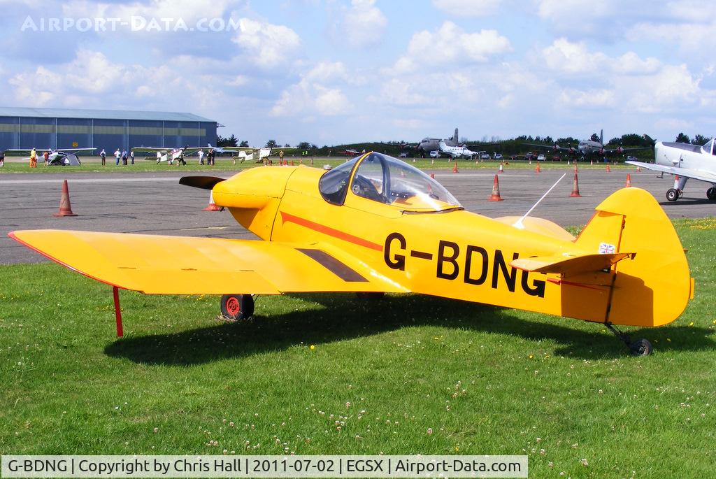 G-BDNG, 1977 Taylor JT-1 Monoplane C/N PFA 1405, at the Air Britain flyin