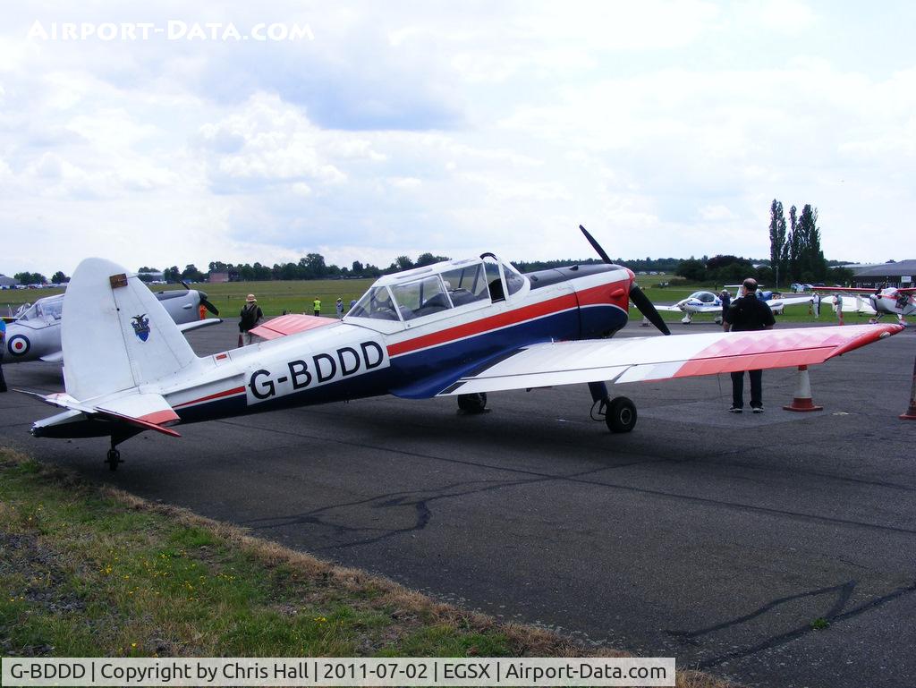 G-BDDD, 1951 De Havilland DHC-1 Chipmunk T.10 C/N C1/0326, at the Air Britain flyin