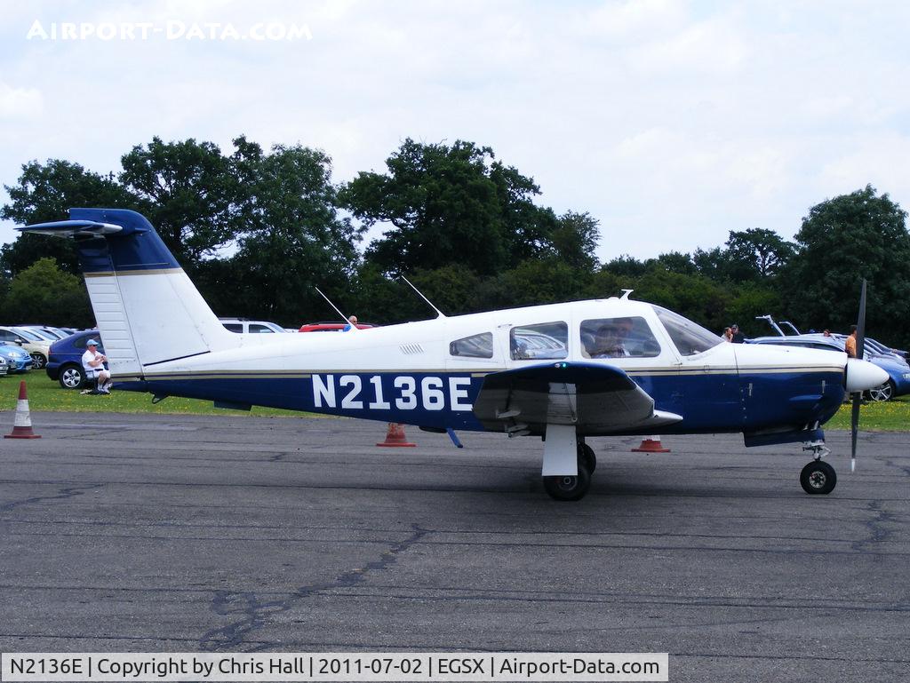 N2136E, 1978 Piper PA-28RT-201 Arrow IV C/N 28R-7918002, at the Air Britain flyin